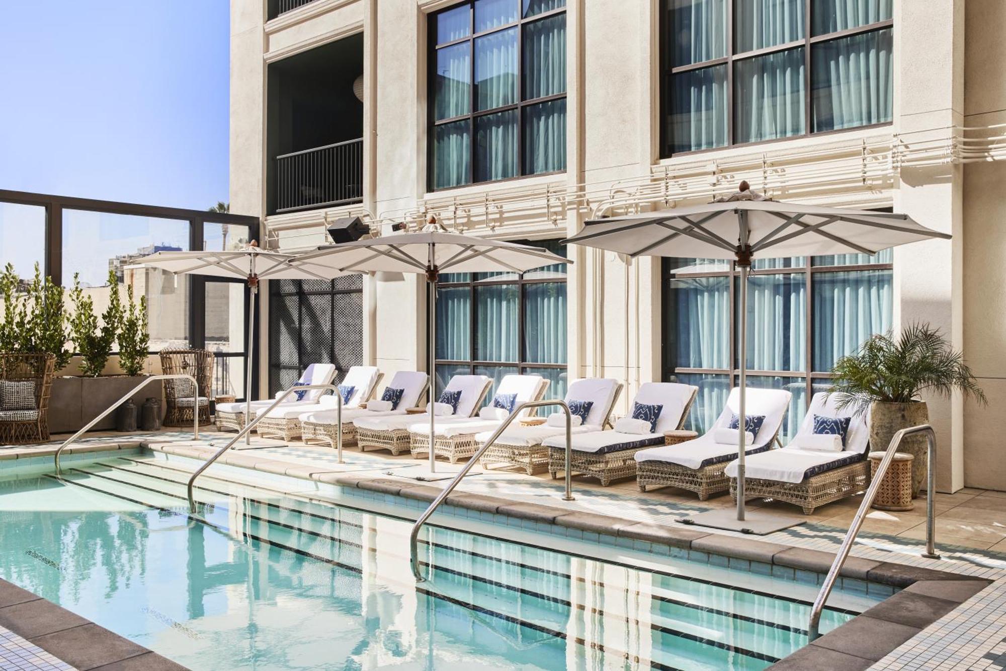 The Aster Hotel Лос Анджелис Екстериор снимка