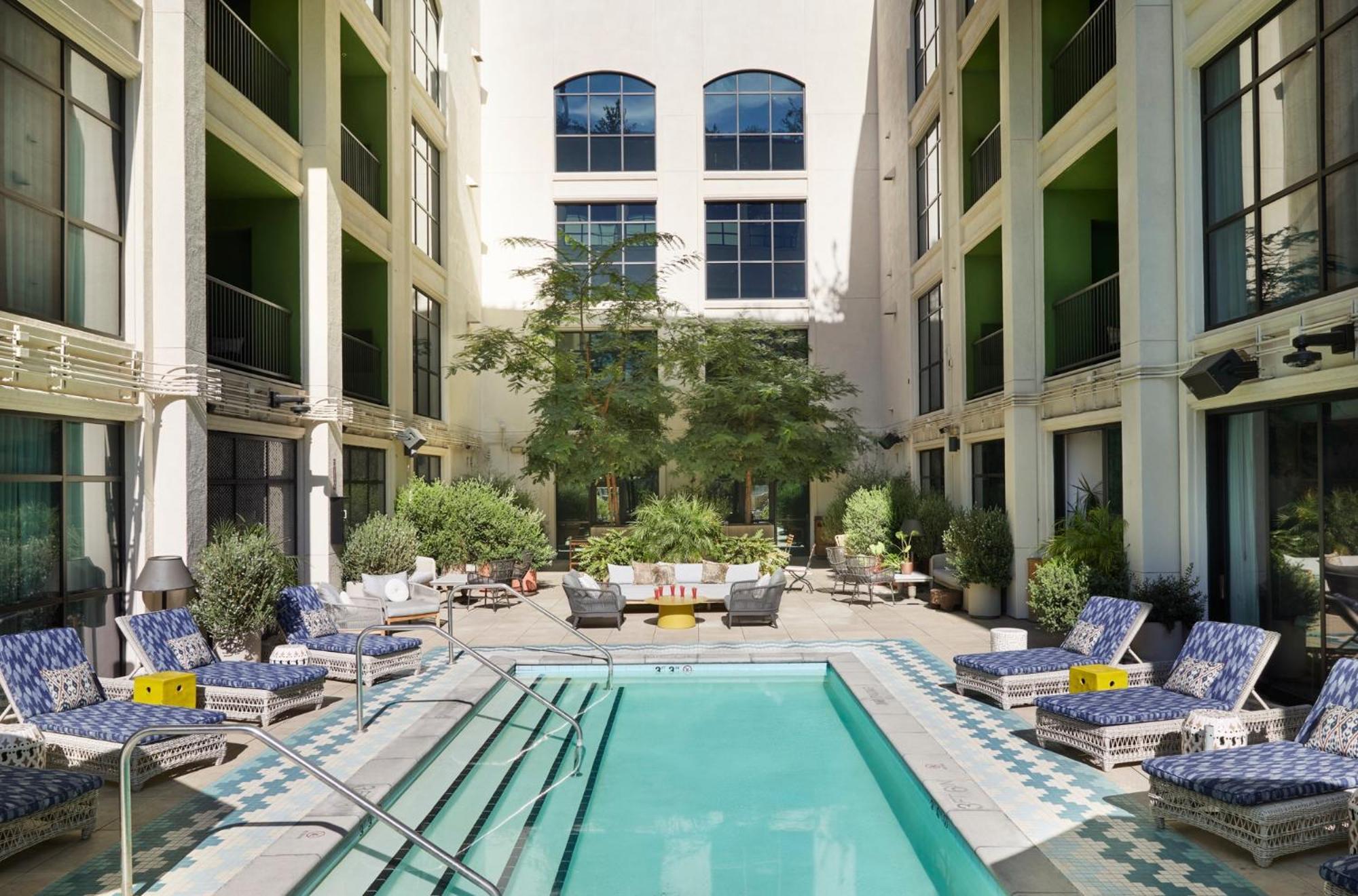 The Aster Hotel Лос Анджелис Екстериор снимка